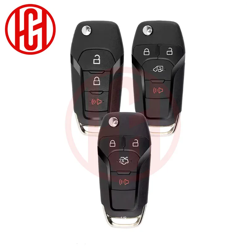 ID49 Chip 315/433/868/902MHz Car Remote Key For Ford Escort Transit Explorer Fusion Ranger Raptor F150 F250 F350 F450 F550