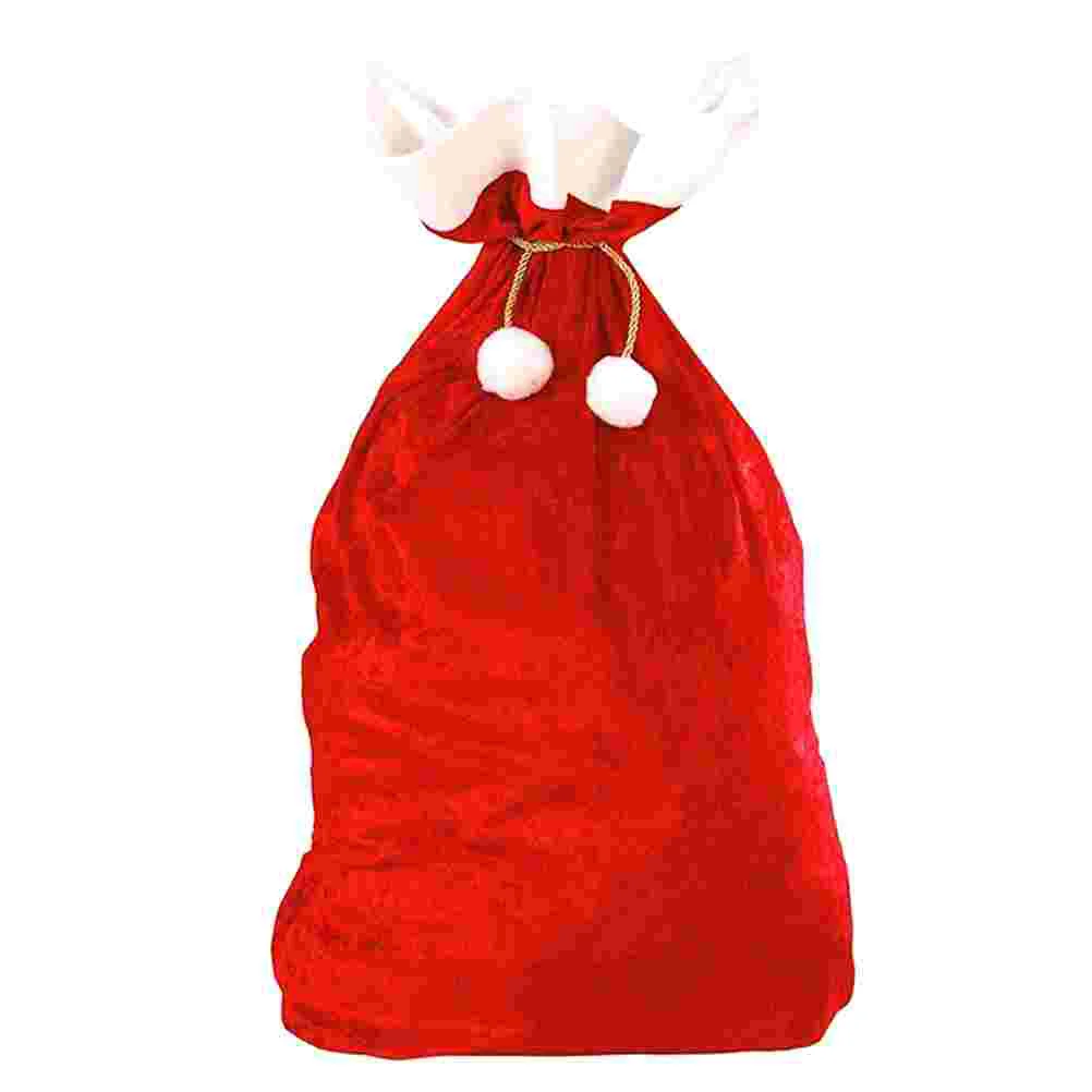 

Christmas Drawstring Bag Bags Gift Packaging Xmas Decor Candy Present for Gifts Santa Claus Pouch