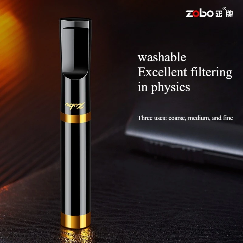 Моющийся круглый подарочный фильтр ZOBO, грубый, средний, тонкий, трехцелевой мужской и женский очиститель сигарет Моющийся круглый подарочный фильтр ZOBO, грубый, средний, тонкий, трехцелевой мужской и женский очиститель сигарет