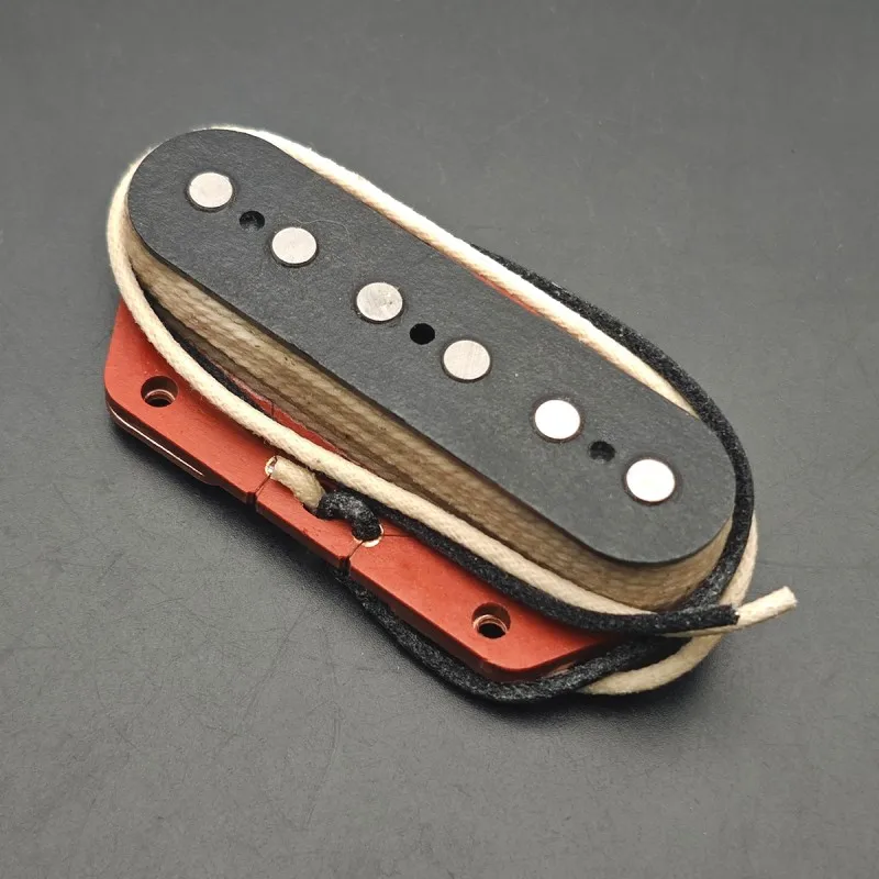 ألنيكو 5 TL لاقط جسر الجيتار مع بكرة من الألياف الحمراء 6.5K لهجة عتيقة للجيتار الكهربائي TL #3