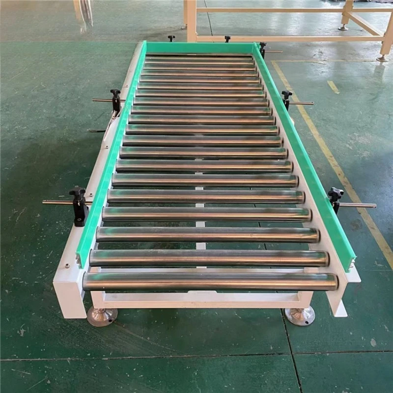 Multifunctional industrial equipment stainless steel roller conveyor for large equipment assembly