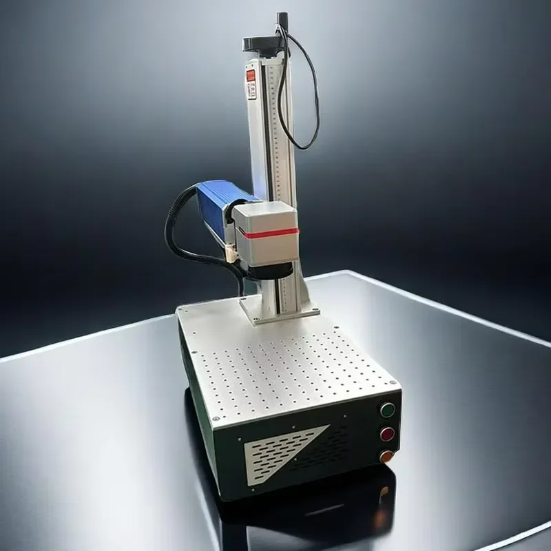 Cnc Portable Mini Marking Engraving Machines Raycus Mopa for Sunglasses Metal Silver Gold