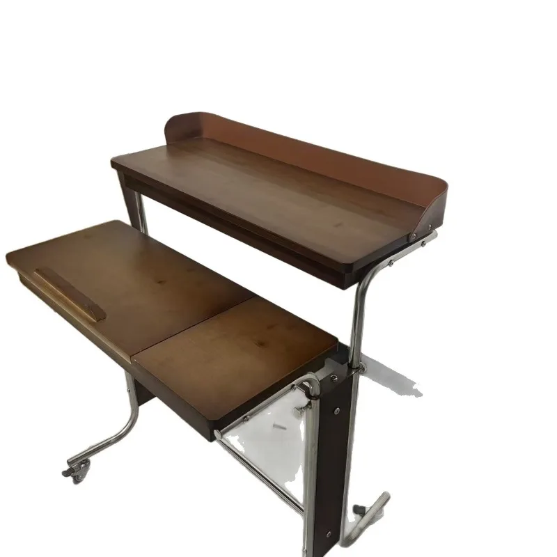 Study desk light luxury rotating desktop, lightweight and convenient, portable makeup table, editing desk