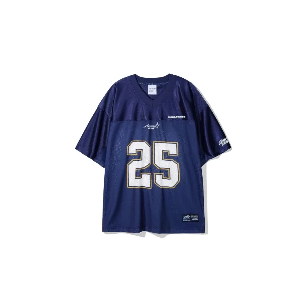 

Y2K 3D Printed T-shirt Breathable Casual Quick Drying Football Loose Jersey Street Men's Sports Training Suit Short Sleeved Top