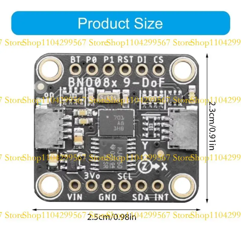 CS1W Compact 9- BNO085 Orientamento Facile Integrazione con