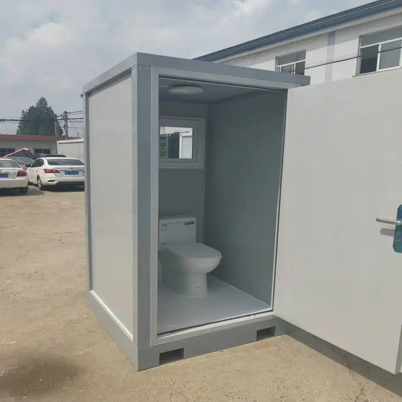 Modern Portable Container Toilet Custom Color Park Usage Regular Standard Sandwich Panel Portable Toilet Bathroom