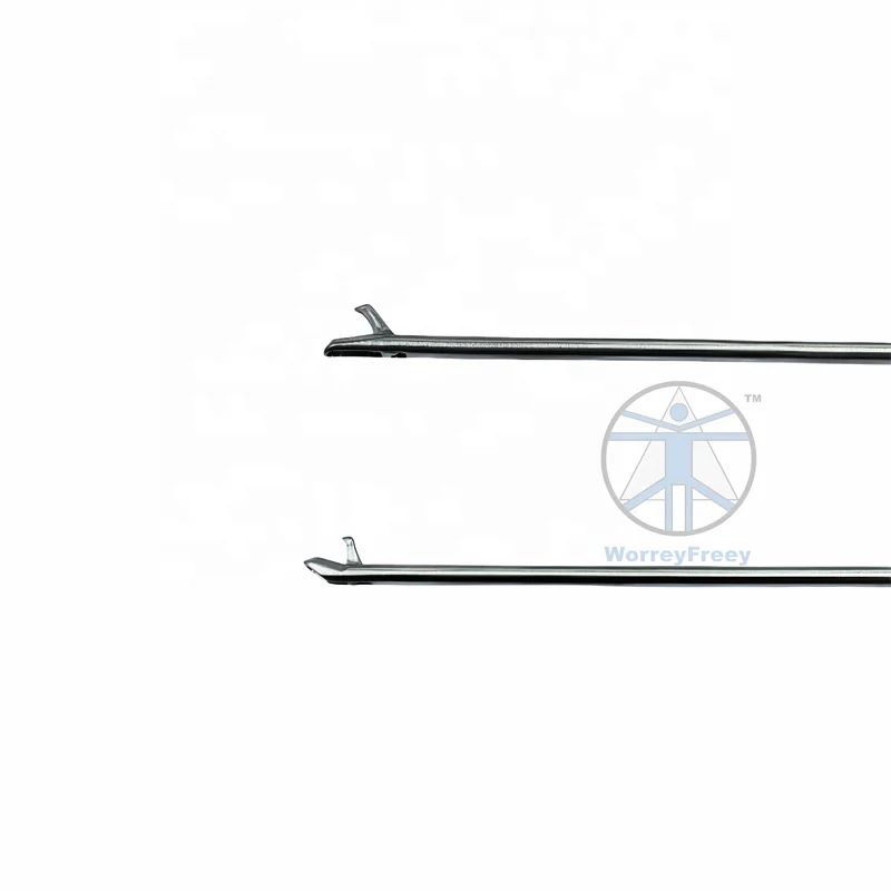 15 Degree Transforaminal Endoscope Instrument Perforated Forceps Spinal Endoscope 2.5 * 330 Mm With Protective Device