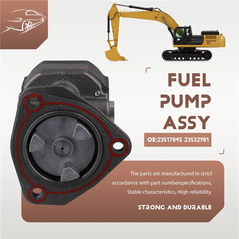 مضخة الوقود البديلة للحفارة - 23517845، 23532981، 23505245 لموديلات المحرك من سلسلة ديترويت 60 680350E