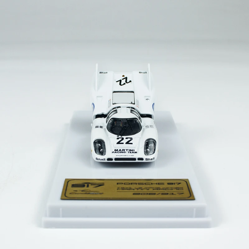 En stock 1: 64 917 KH Test Car # 22 modèles de voiture en alliage de simulation moulé sous pression, jouet cadeau de vacances pour garçons, article décoratif pour adultes.