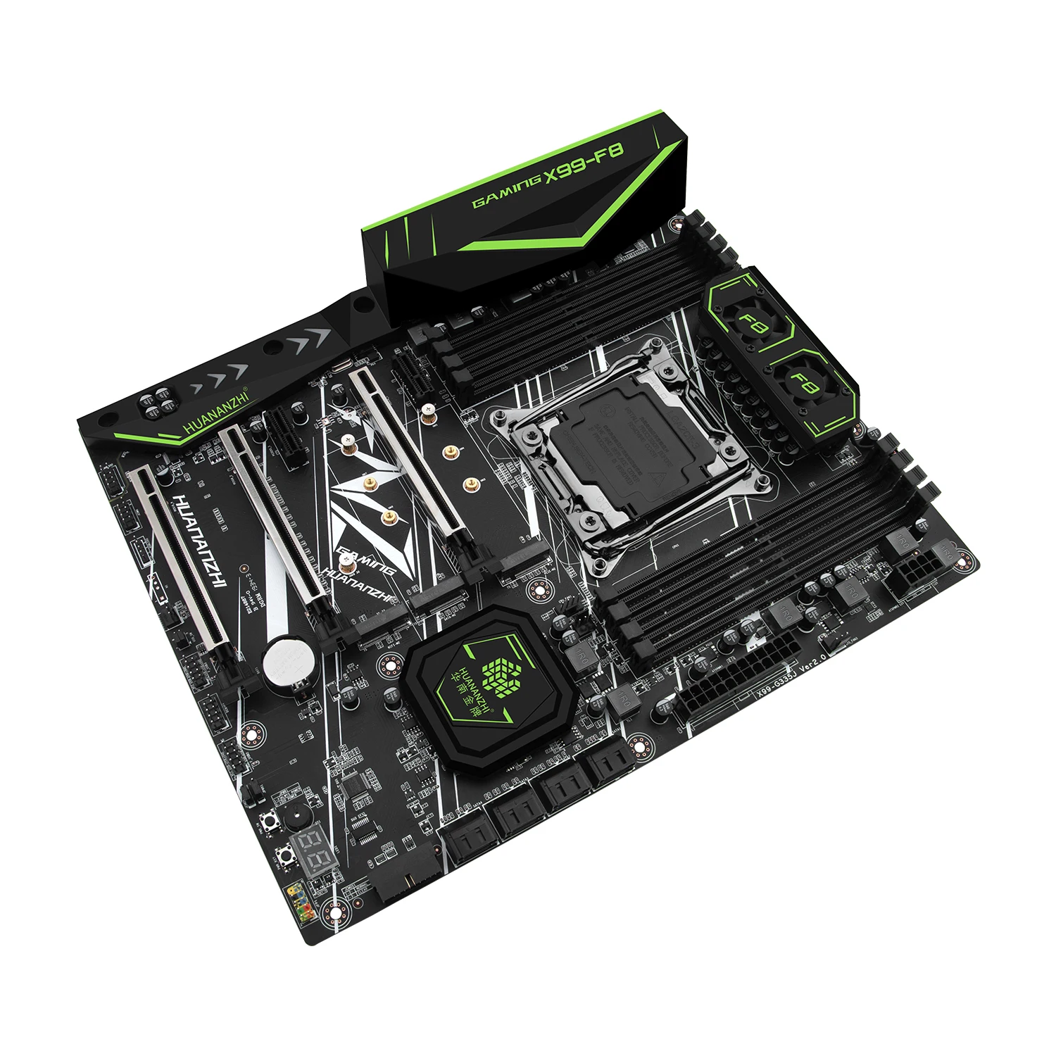 Imagem -04 - Gaming Computer Edição de Vídeo Motherboard Modelagem 3d Faça Você Mesmo Cpu 2678 2696 v3 2680 2696 v4 256 gb Ram 8x32 gb Ddr4 2400mhz Recc