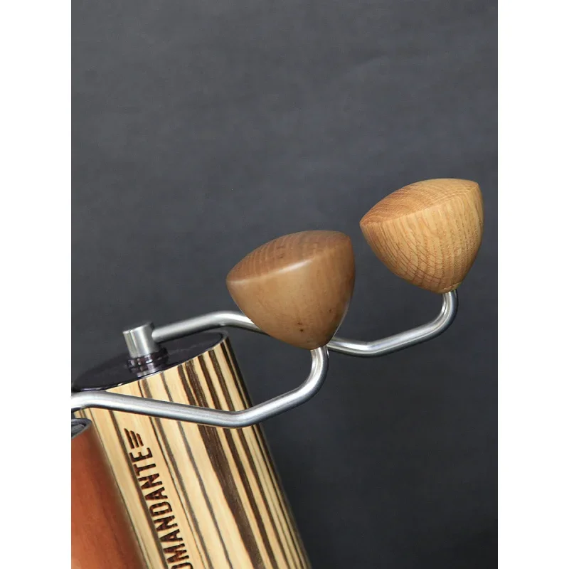 for German C40 hand-cranked coffee grinder mk3 universal accessories handle solid wood ball head oak original color
