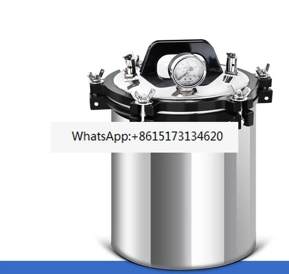 

Pressure Steam 18L Vertical Sterilizer 24L Stainless Steel Portable High Pressure Medical Sterilizer Sterilizer