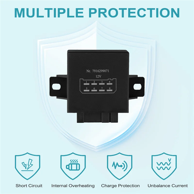 

Forklift Preheating Relay 7916299071 For Linde 350-01