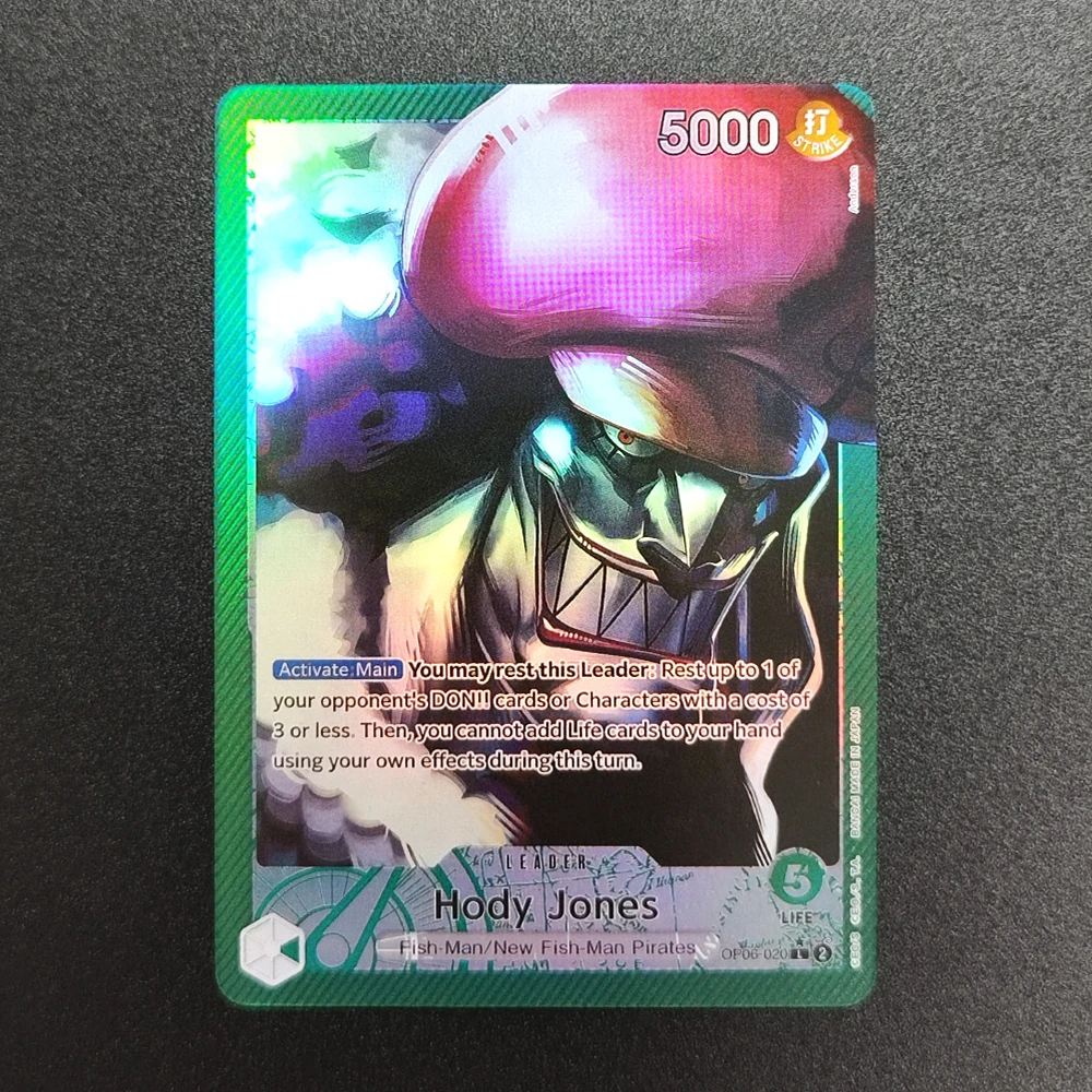 6 pezzi OPCG OP06 inglese One Piece Anime Collection Card Yamato Perona Uta Vinsmoke Reiju Hody.Jones Gecko Moria Classic Game Card