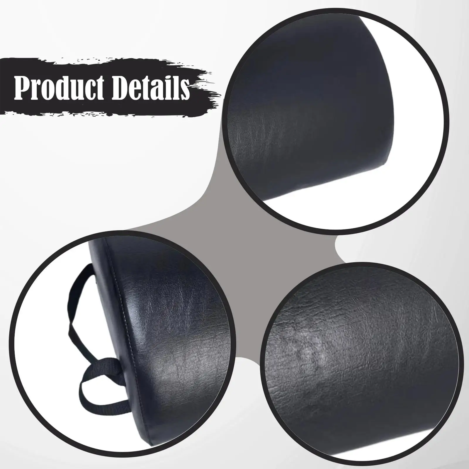 Portable Arc Pilates Barrel PU Leather Core Muscle Builder Strengthening Aid for Pilates Practice at Home