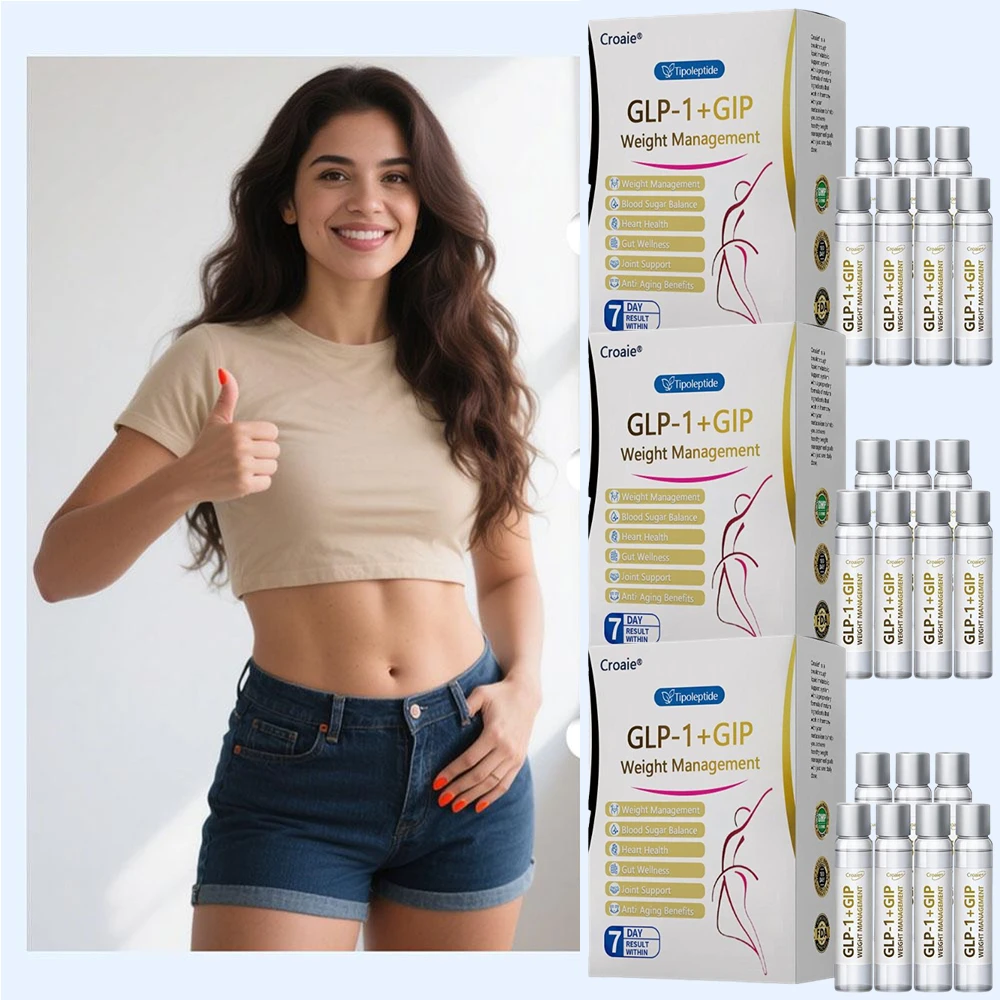 1-20PCS GLP-1+GLP Weight Management Drops - Blood Sugar Balance, Gut Wellness, Heart Health, Joint Support Nourishing Care
