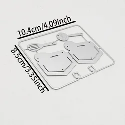 KSCRAFT Memorydex Frame with Utencils Cutting Dies Stencils for DIY Scrapbooking Decorative Embossing DIY Paper Cards