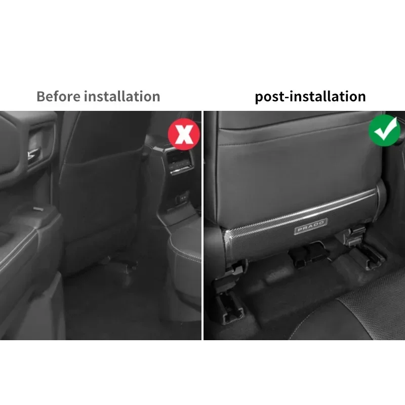 For 2024-2025 Toyota Land Cruiser Prado 250 Seat Protection Kick Plate Lc250 Interior Upgrade Accessories First Edition 1958