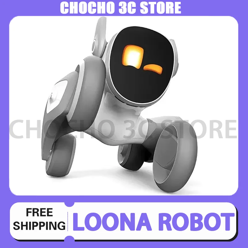 

Original Loona Luna Robot Dog Interaction Virtual Pets Intelligent Emotional Ai Puzzle Electronic Accompany Pet Desktop Ai Robot