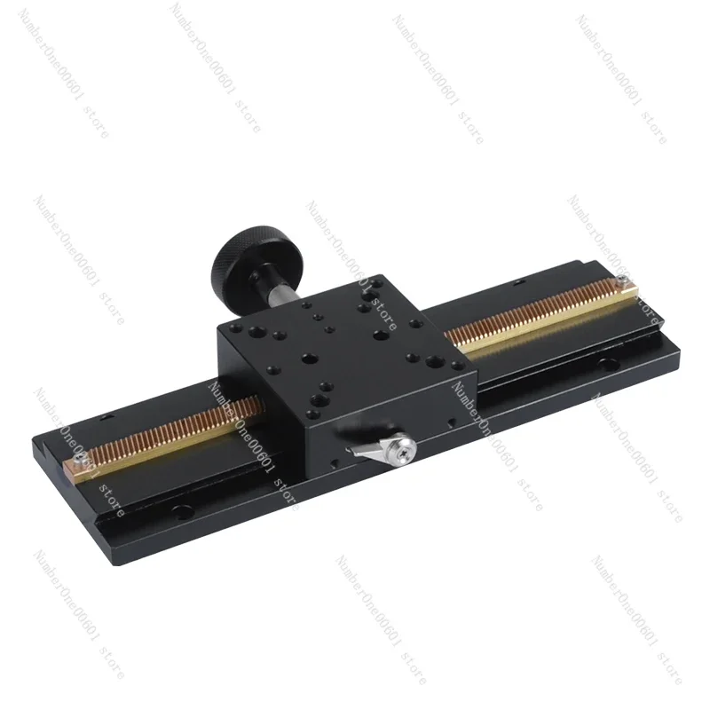 

X-axis Dovetail Groove Slide Table LWX/LWZ60 Long Stroke Vertical Lifting Rack and Pinion Manual Fine-tuning