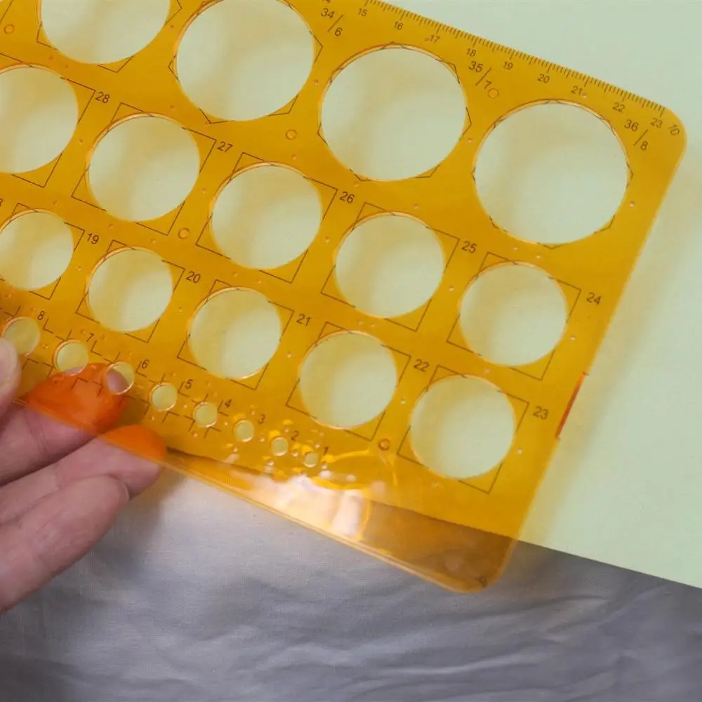 Disegno Pittura Righello Righello Modello Righello Per Disegno Cerchio Disegna Un Righello Modello Cerchio