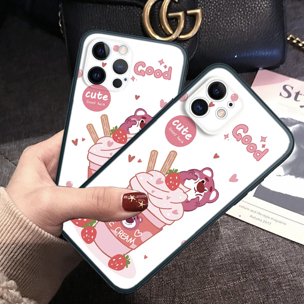 Z5 cute cartoon Lotso Soft Case for Xiaomi Redmi 7A 8 8A 9 9A 9C NFC 10A 9T 10X Note 8T 10 Pro Max 11 11S