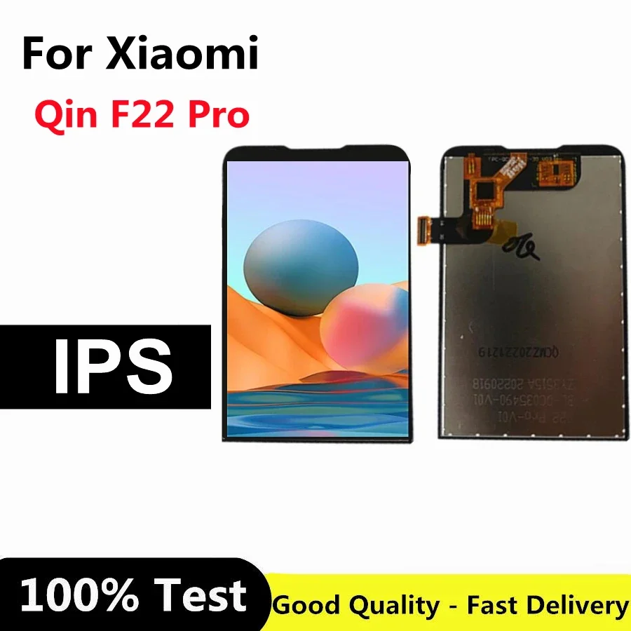 3.54” IPS LCD For Xiaomi Duoqin F22 Pro LCD Display Screen Touch Panel Screen Digitizer For Qin F22 Pro LCD