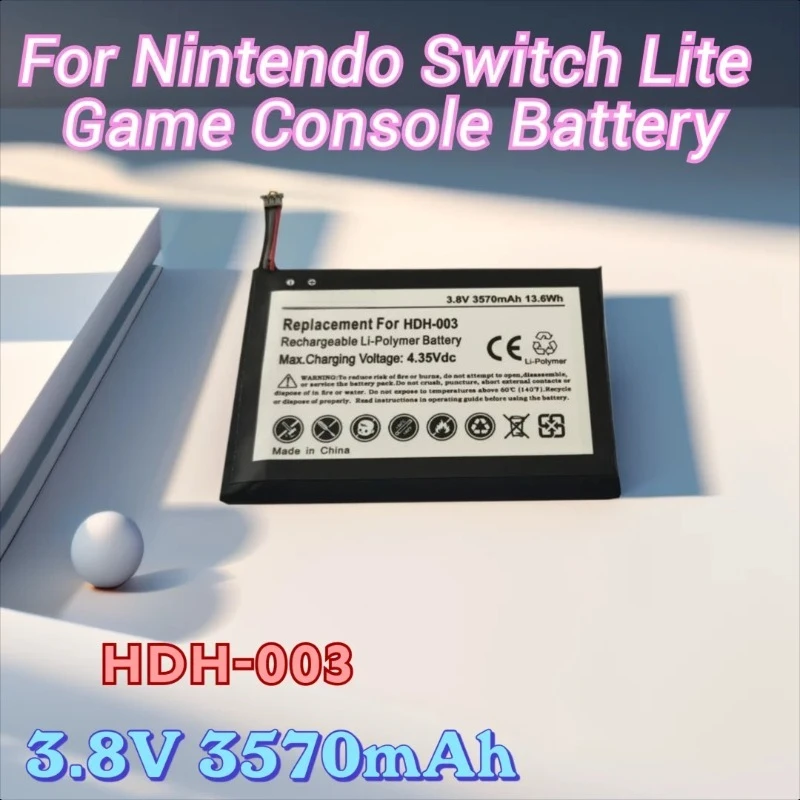 

3.8V 3570mAh HDH-003 for Nintendo Switch Lite Game Console Battery