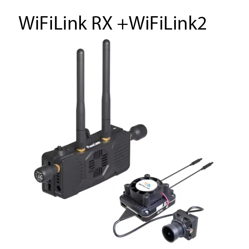 RunCam WiFiLink-RX HD FPV Receiver, STBC/LPDC Dual Protocol, 1080P HDMI, 5.8GHz Ultra-Stable Signal, Universal Compatible for FP
