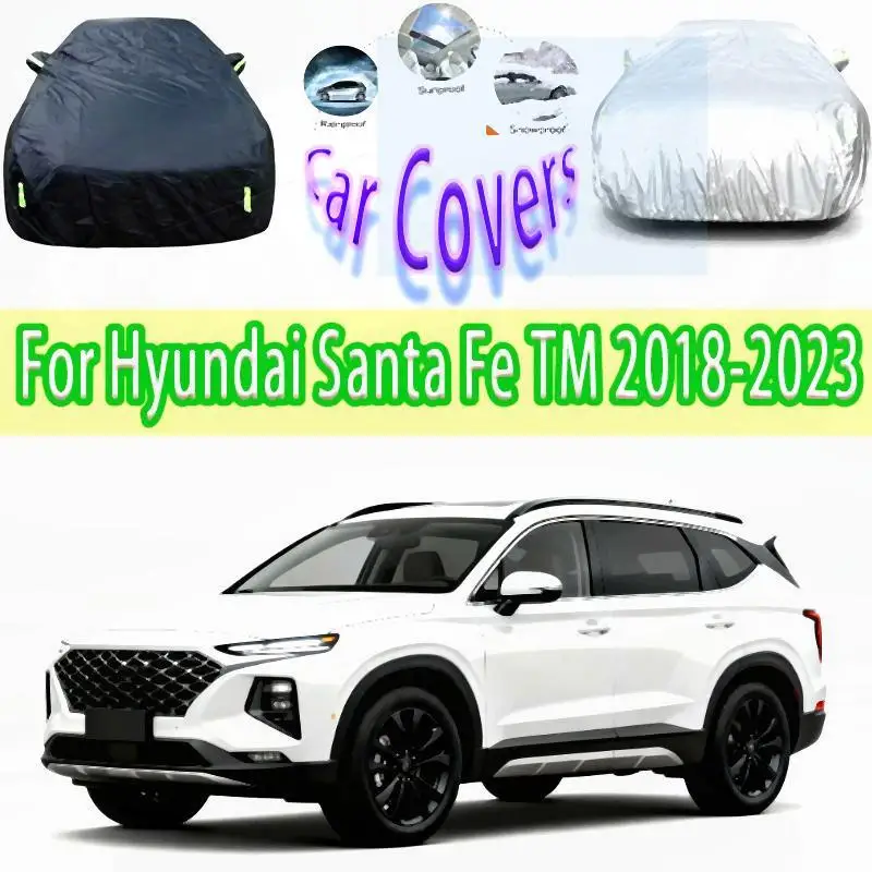 

For Outdoor Protection & Waterproof Full for Hyundai Santa Fe 2018-2023 Car Covers