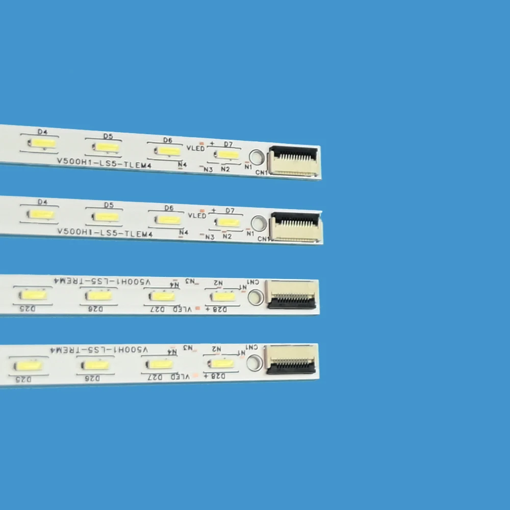 new 2 Pieces/lot L50E5000A V500H1-LS5-TLEM4 V500H1-LS5-TREM4 V500H1-LS5-TLEM4 LED lamp strip V500HJ1-LE1 LS5 28LED 315MM