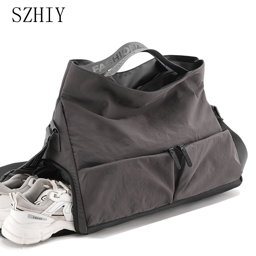 

Waterproof Travel Bag Designer Big Pocket Women Handbag Men Irregular Multi Pocket Single Shoulder Diagonal Cross Bag Torebki