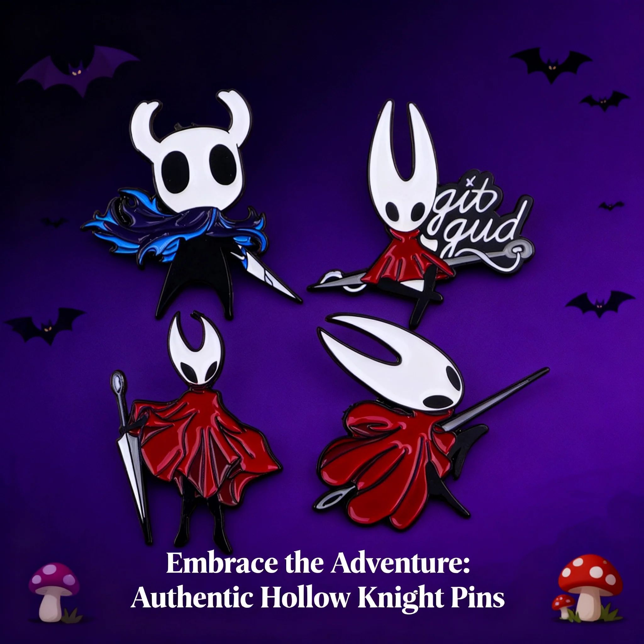 

4pcs Game Figure Enamel Pin Set Cartoon Badges for Backpack Women Brooches Hat Lapel Pins Cosplay Accessories Toys Gifts
