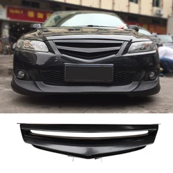 Racing Grill Carbon Surface Mesh GR Style Refitting Accessories Front Bumper Grille for Mazda 6 2008 - 2012