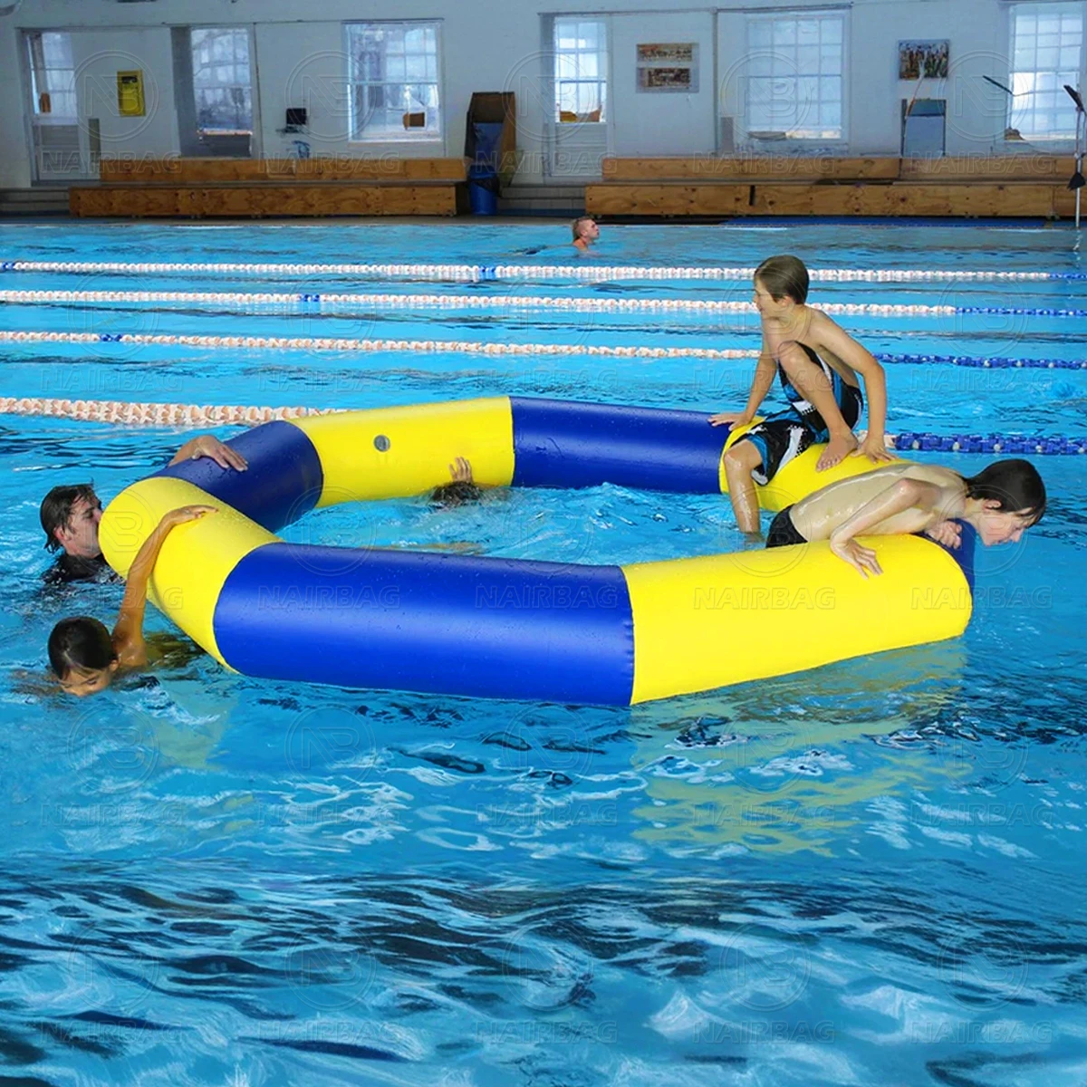 

Sealed Eight-Sided Ring Large Inflatable Water Toy Swimming Pool Water Game PVC Inflatable Floating Rings