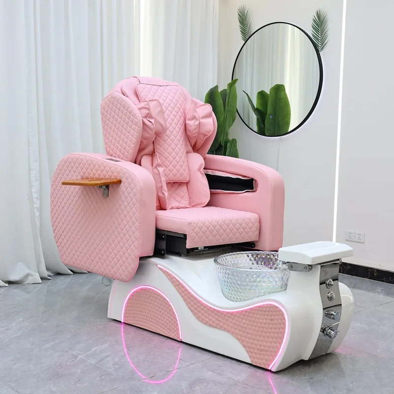 Wholesale Factory Direct Beauty Salon Nail Shop Equipment Luxury Pedicure Chair with Adjustable Seat Backrest