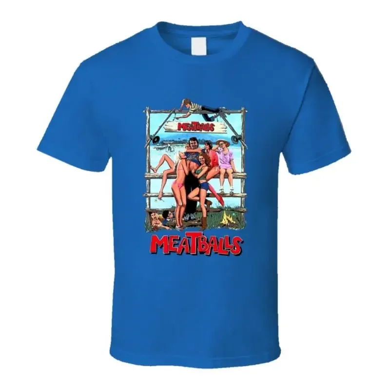 Meatballs Bill Murray Comedy Parody Funny 70s Fan T Shirt