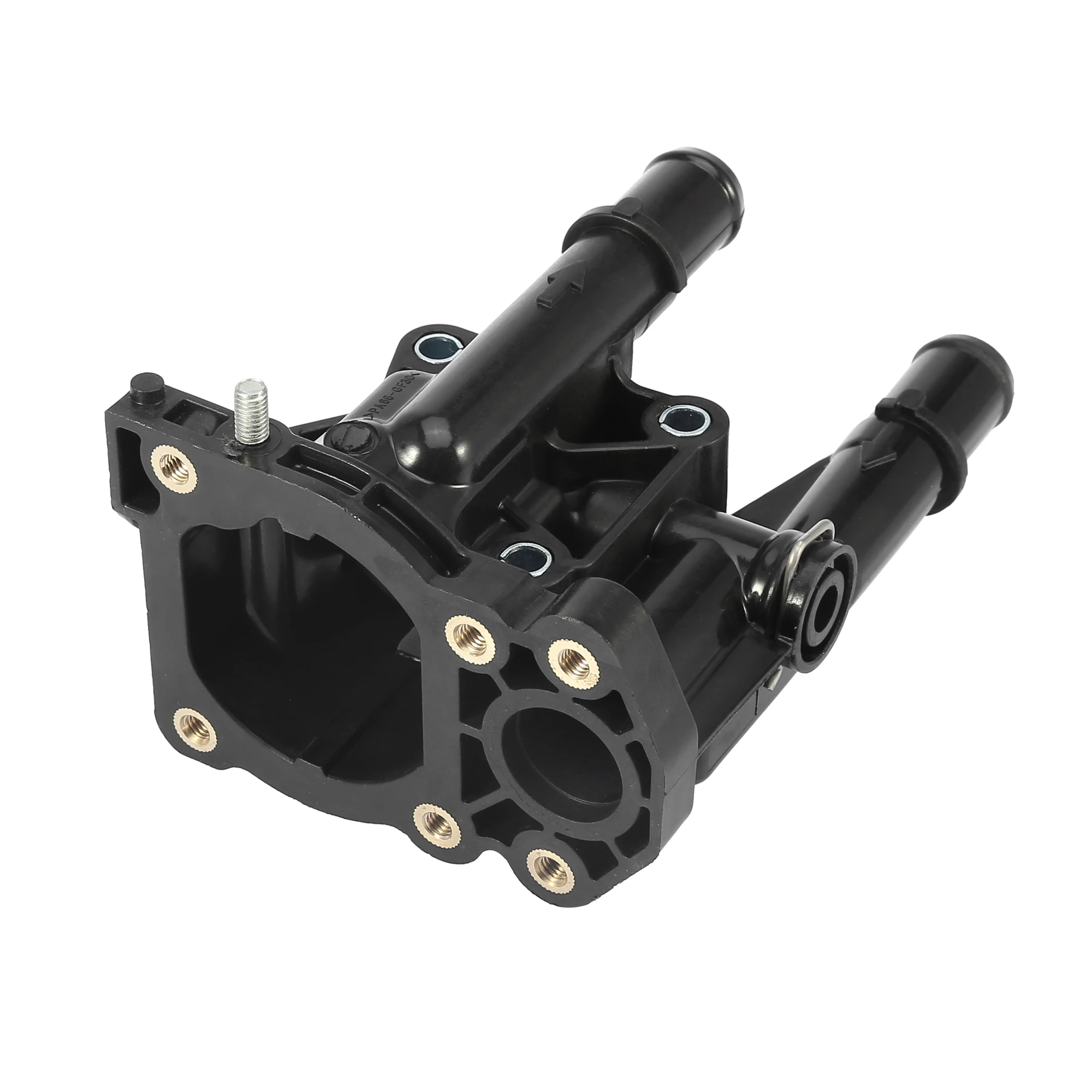 X Autohaux Perakitan Rumah Termostat Mesin Mobil 1338177 96984103 55353311 55577073 untuk Chevrolet untuk Vauxhall untuk Opel