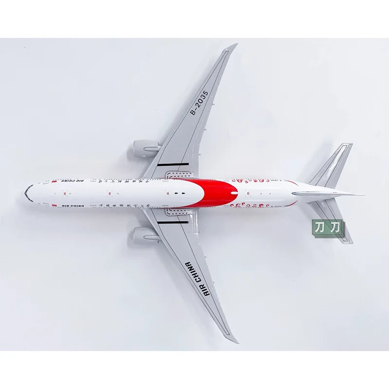 NG Diecast 1/400 skala międzynarodowa lotnictwo B777-300ER uśmiech chiński samolot pasażerski B-2035 Model samolotu kolekcja stopów