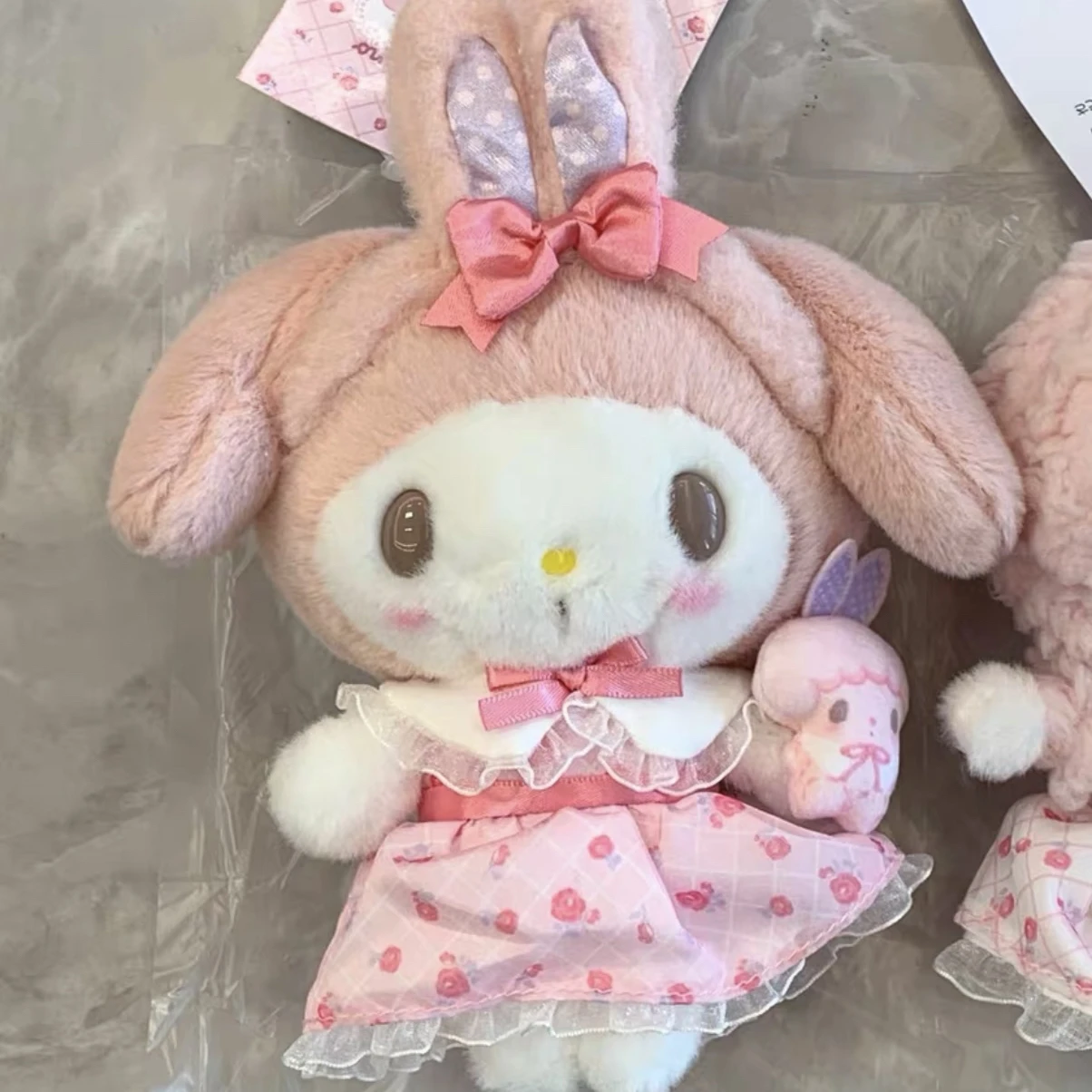 Adorably My Melody With Tag Cute Plushies Stuffed Anime My Sweet Piano Plush Toy Japanese Style Anime Cuddly Doll Gifts Girl