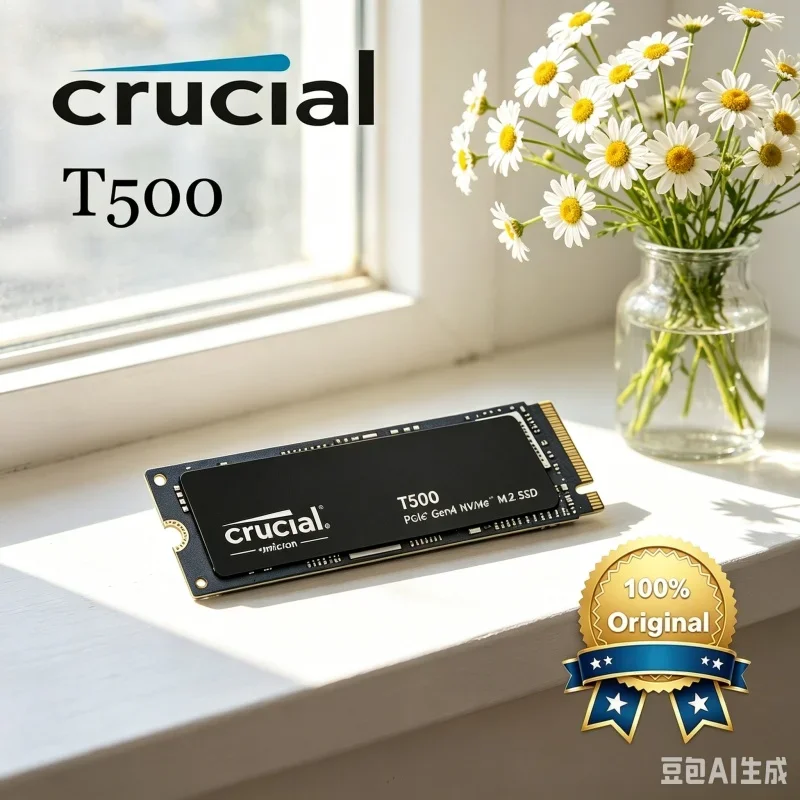 

T500 1TB Gen4 NVMe M.2 SSD 7300MB/s Gaming Internal Solid State Drive for PS5 Laptop PC CT1000T500SSD8 OEM Original Crucial