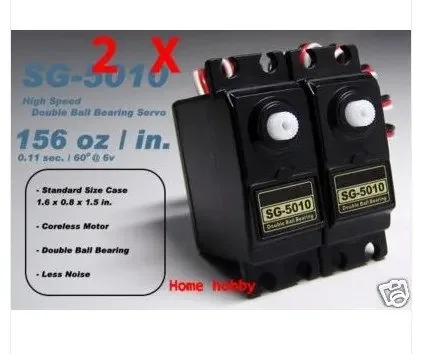 2x SG5010 Servo For RC Helicopter Plane Boat Car Truck