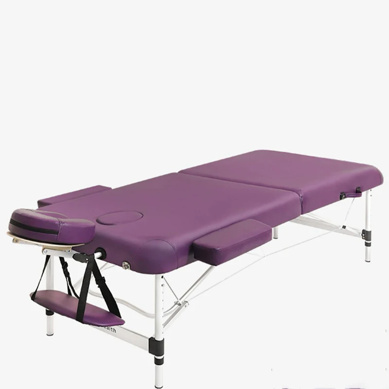 

Tattoo Folding Massage Bed Portable Facial Spa Full Body Therapy Massage Bed Esthetician Lit Pliant Salon Furniture LJ50MB