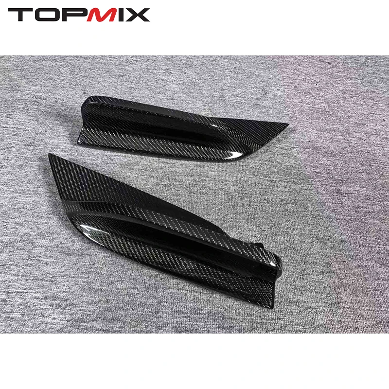 

For Tesla Model Y (2020-2024) Premium Carbon Fiber Aerodynamic Rear Diffuser (Lower Lip, Bumper Corner)