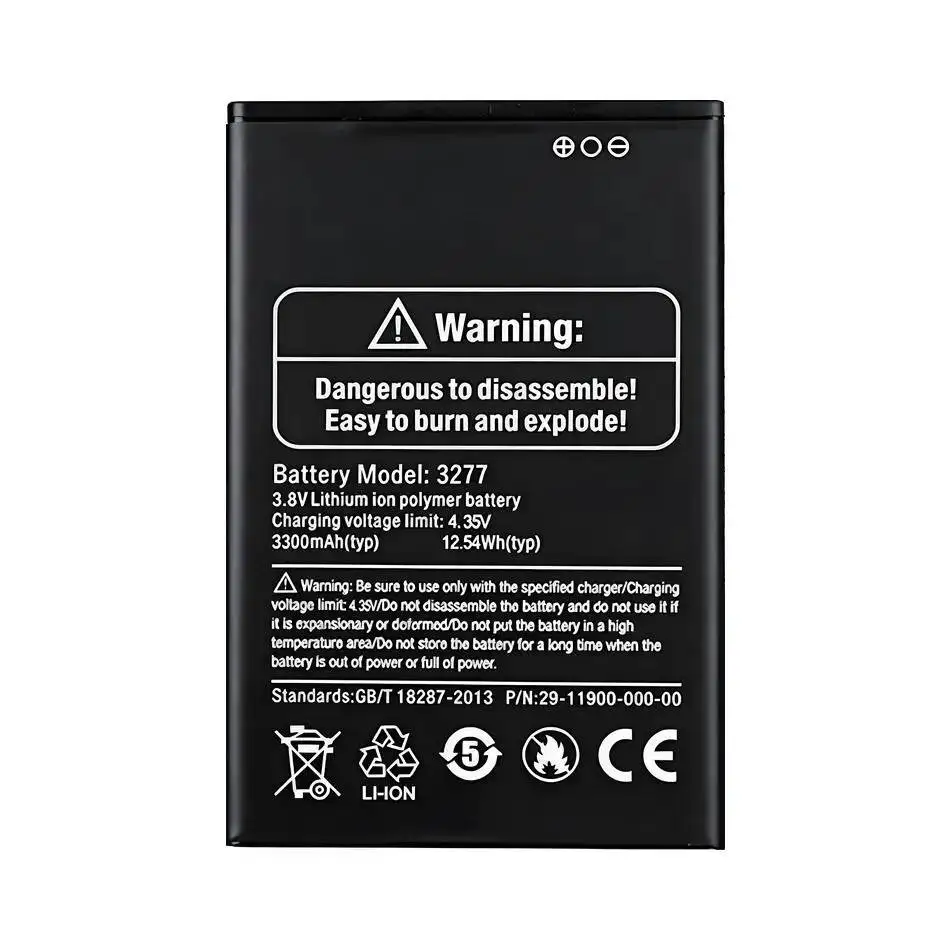 

3300Mah High-Capacity Durable For Ulefone Note 6 6P 6T 3277 Mobile Phone Battery