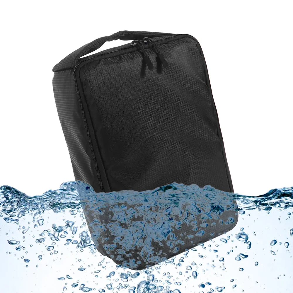 حقيبة كاميرا SLR قابلة للإزالة مقسم قابل للفصل مع مقبض العدسات حقيبة للتخزين مقاوم للماء حقيبة كتف داخلية DSLR قابلة للطي