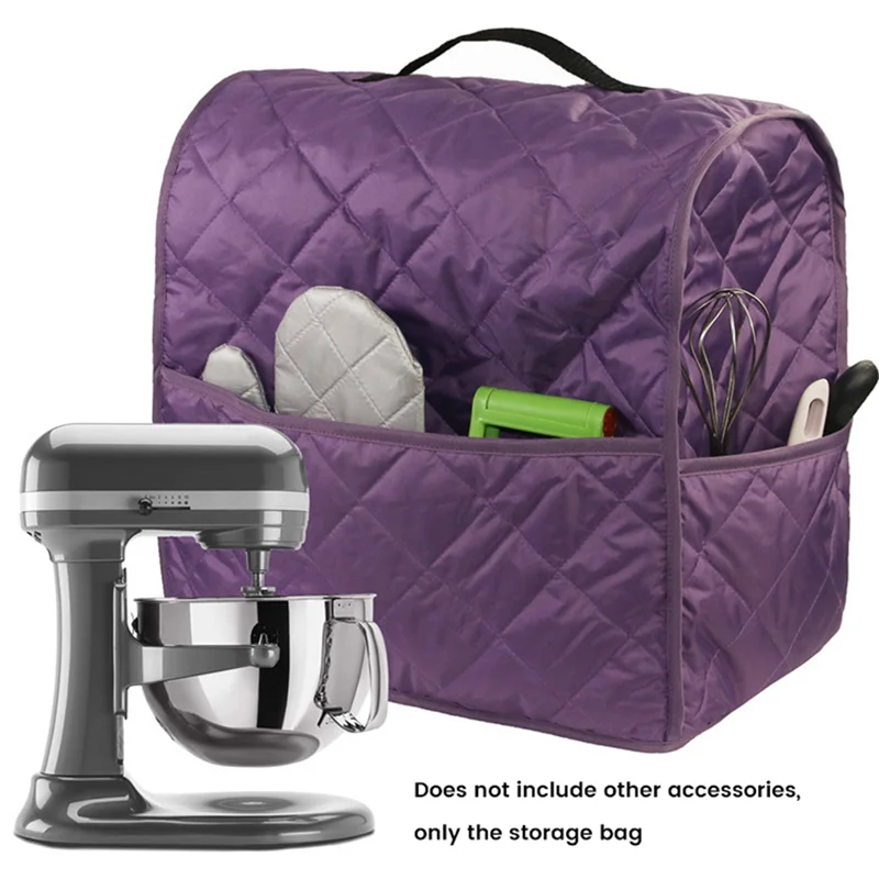 Abnm capa de poeira acessórios misturador capa poeira do agregado familiar engrossar arranhões limpos à prova dwaterproof água para kitchenaid 4.5qt sacos armazenamento