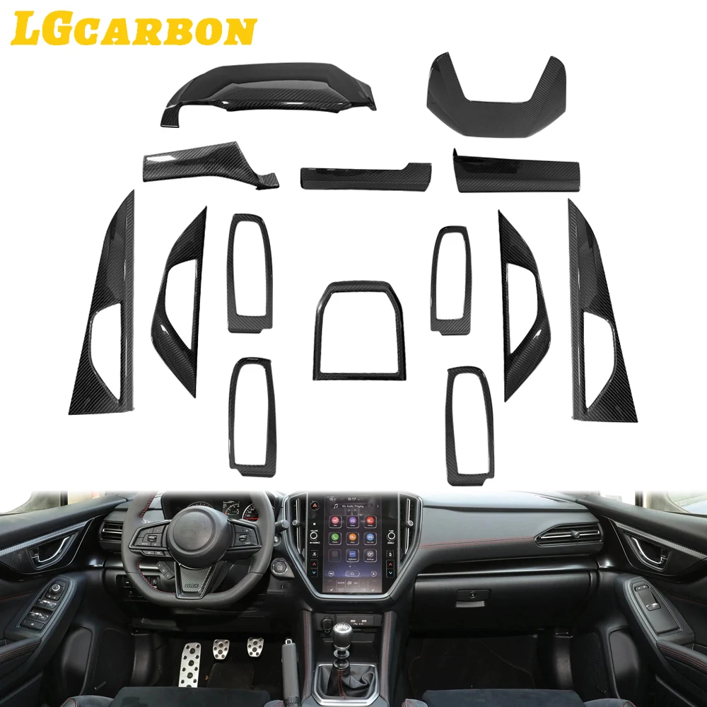 LGcarbon Carbon Fiber Interior Accessories Trim For Subaru Carbon Car Accessories WRX