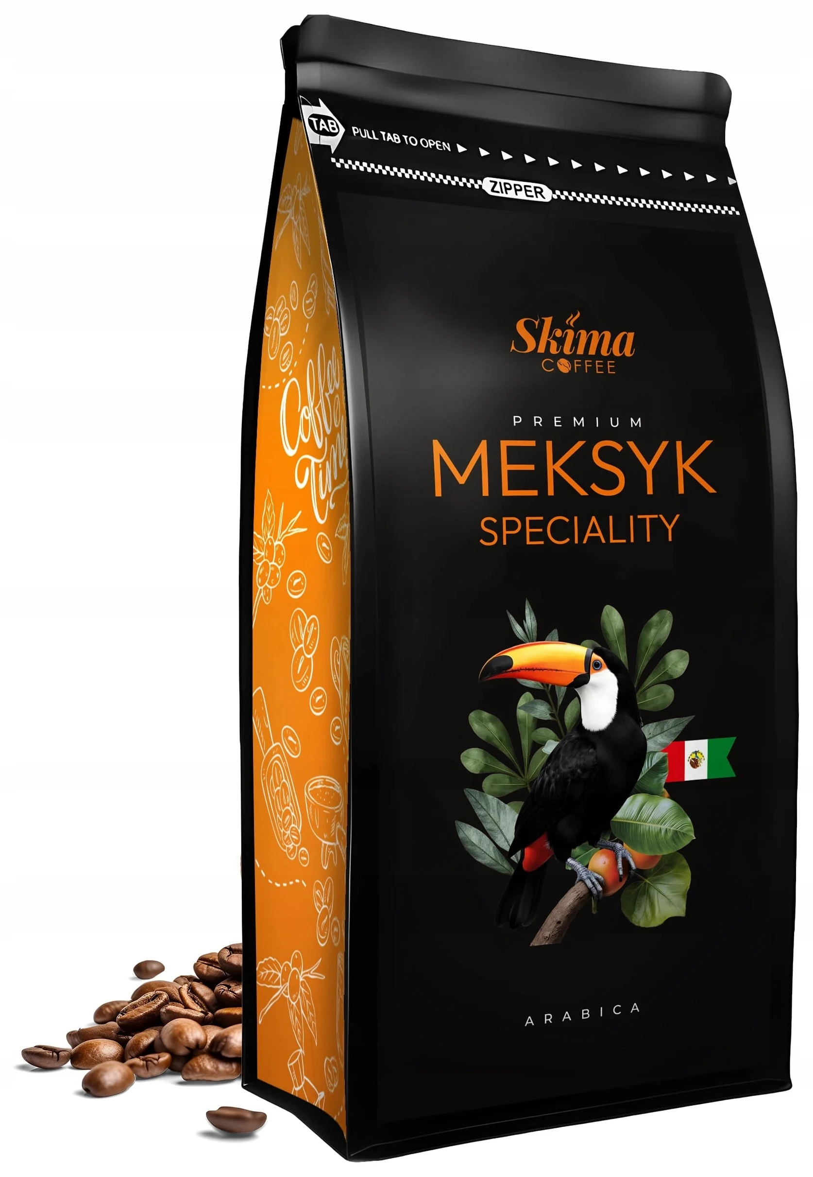Kaffeebohnen 1kg Mexiko Spezialität 100% Arabica Frisch Geröstet + Gratis
