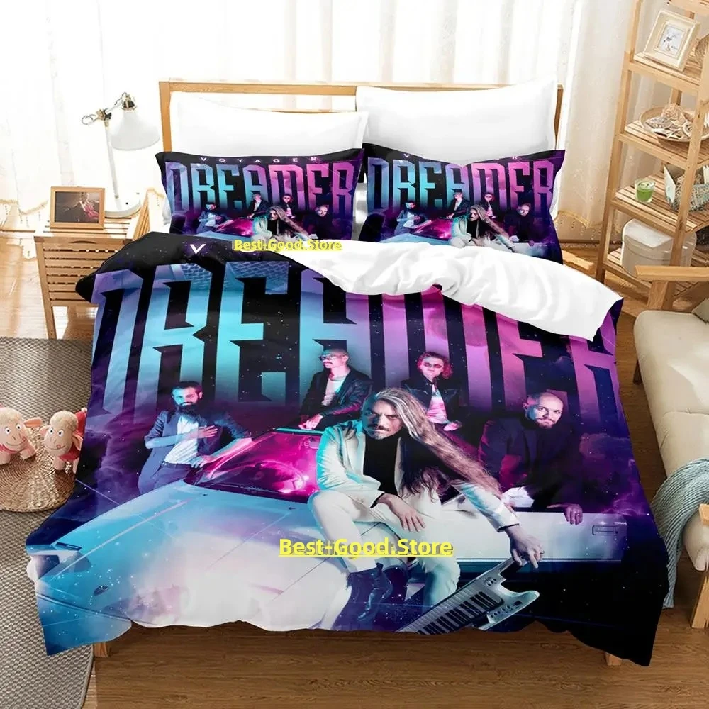 

New Cool Hip Hop Voyager Promise Bedding Set Cartoon Anime three-piece set Adult Kid Bedroom Duvetcover Sets drap de lit luxe